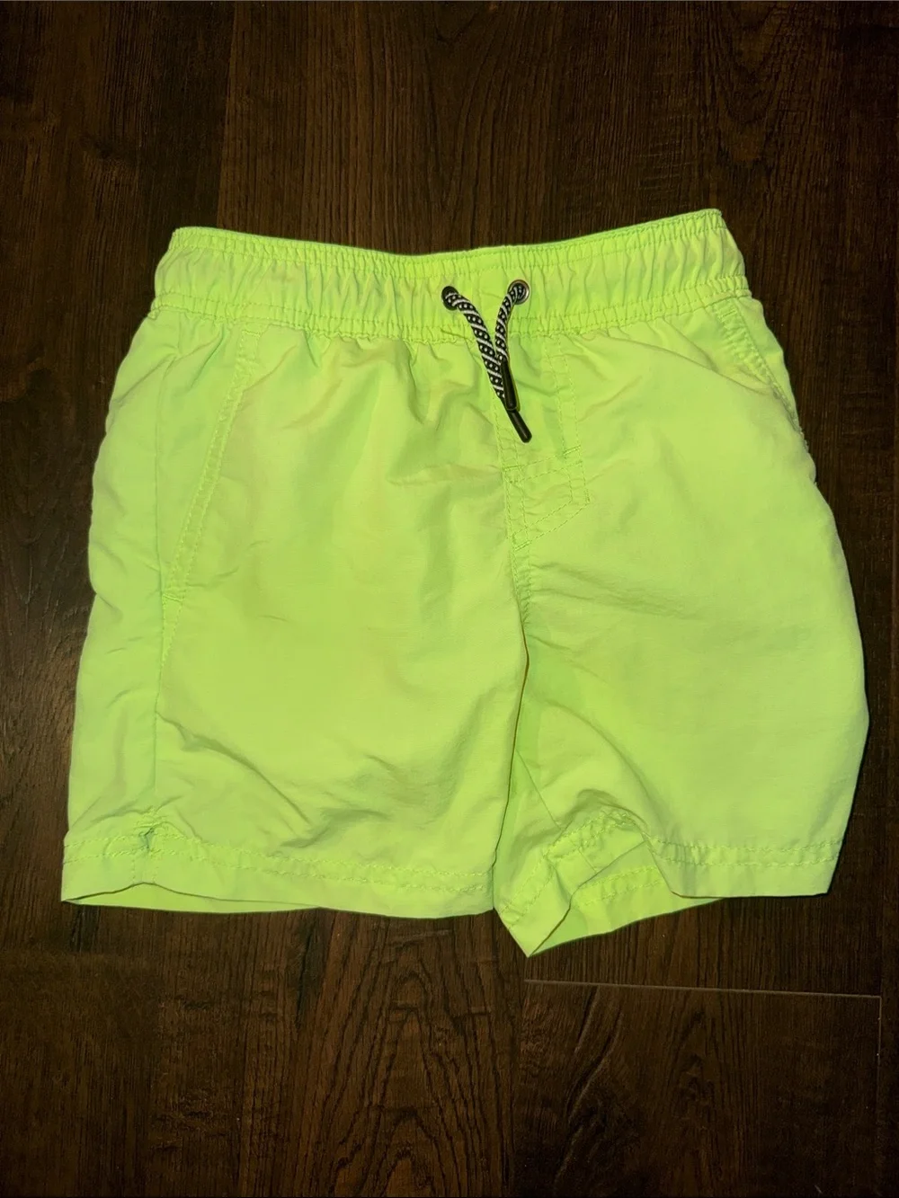 art class Neon Lime Boys' Swim Trunks with Drawstring